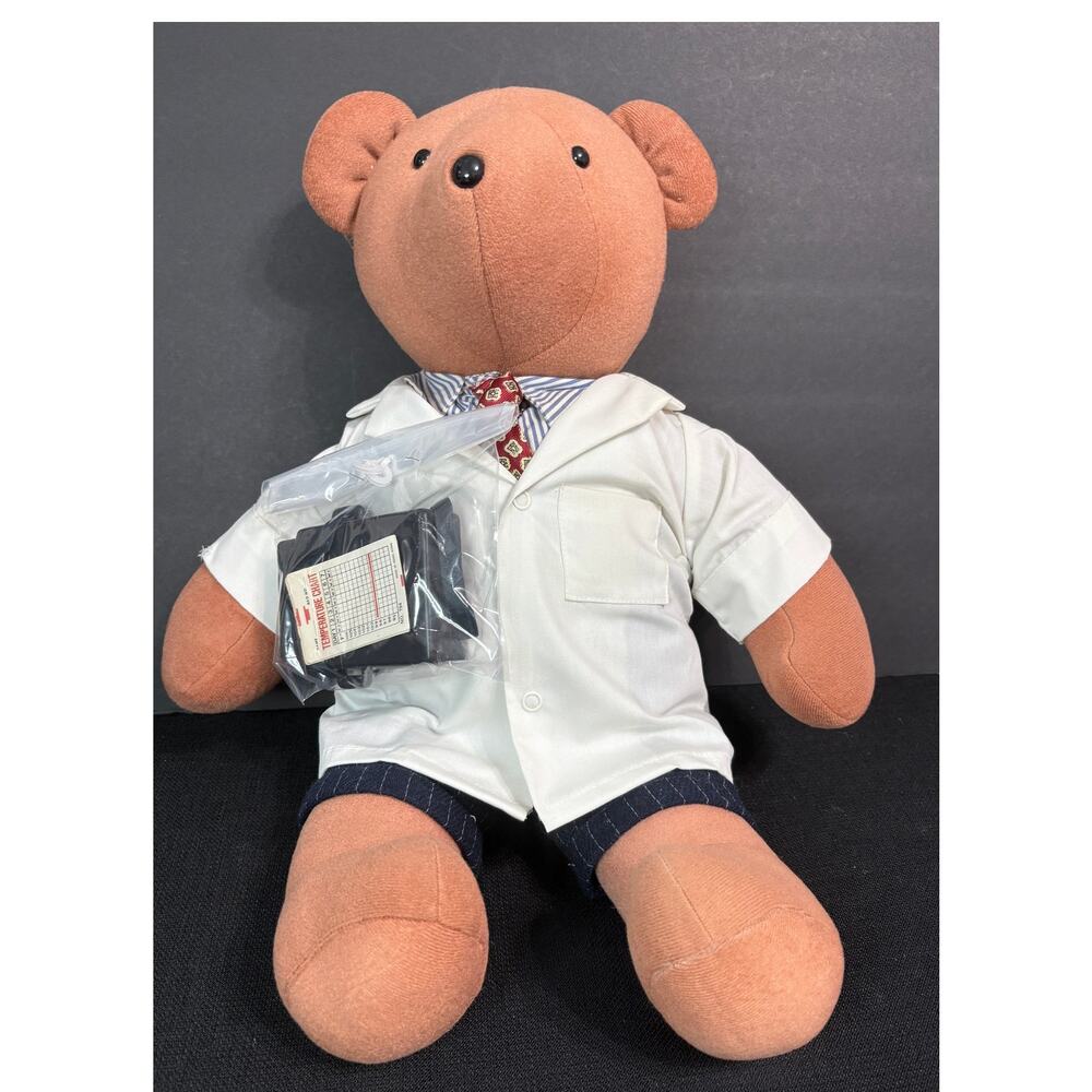 Vintage North American Bear Co. “Dr. Kilbear” Plush Stuffed Bear 1985